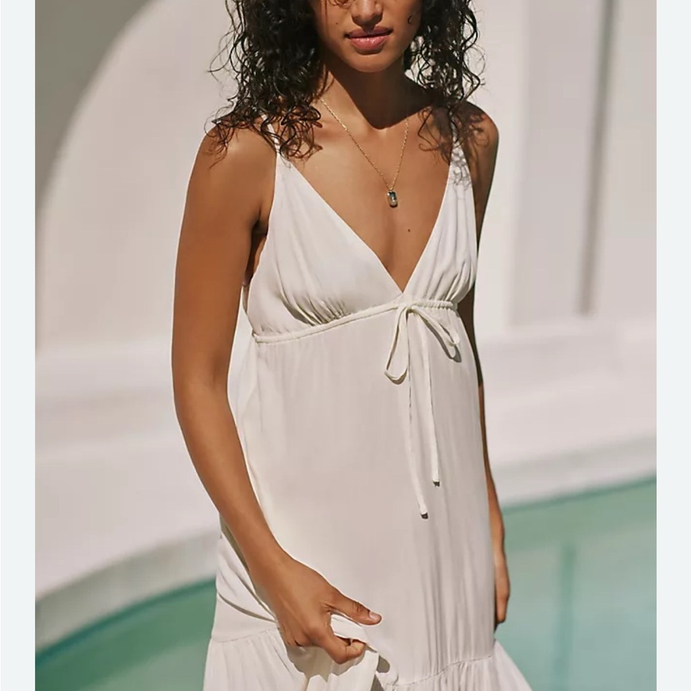 L*Space victoria Cream Maxi Dress